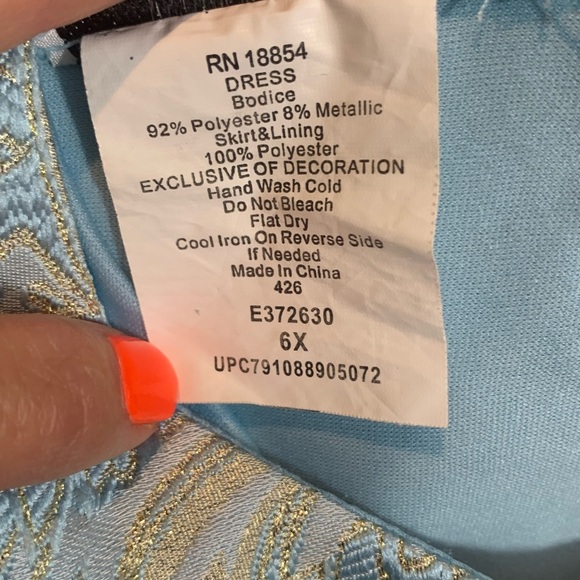 Youth sparkle dress - Picture 6 of 6